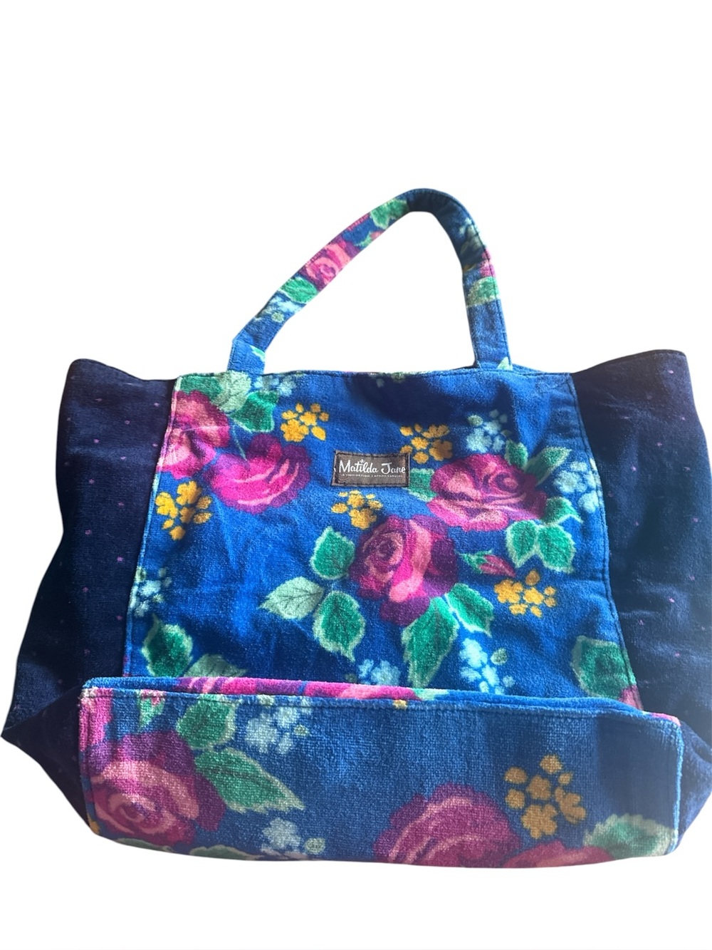 Matilda Jane "Sweet Sunshine" tote bag and beach towel set EUC